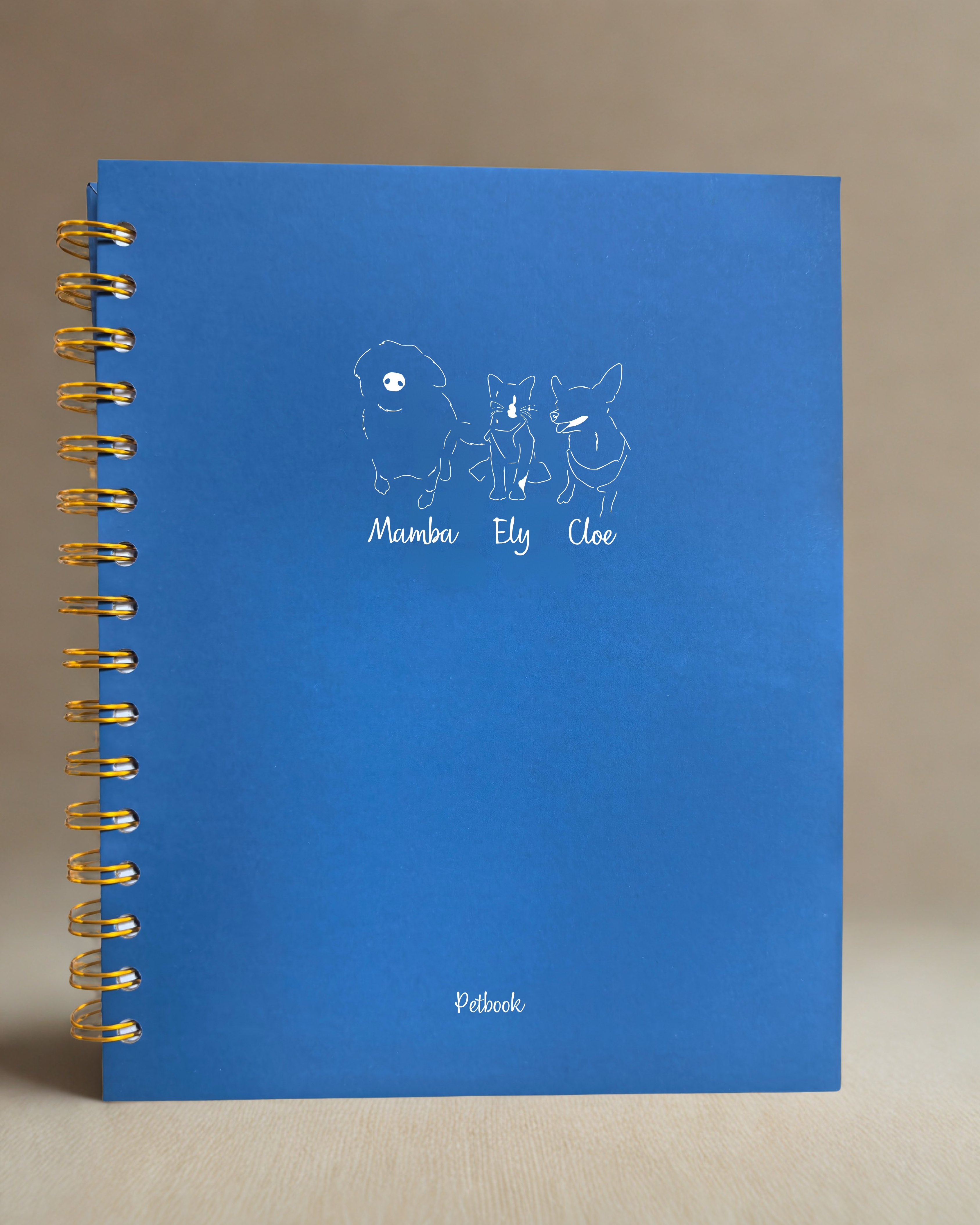 Libreta 3 mascotas