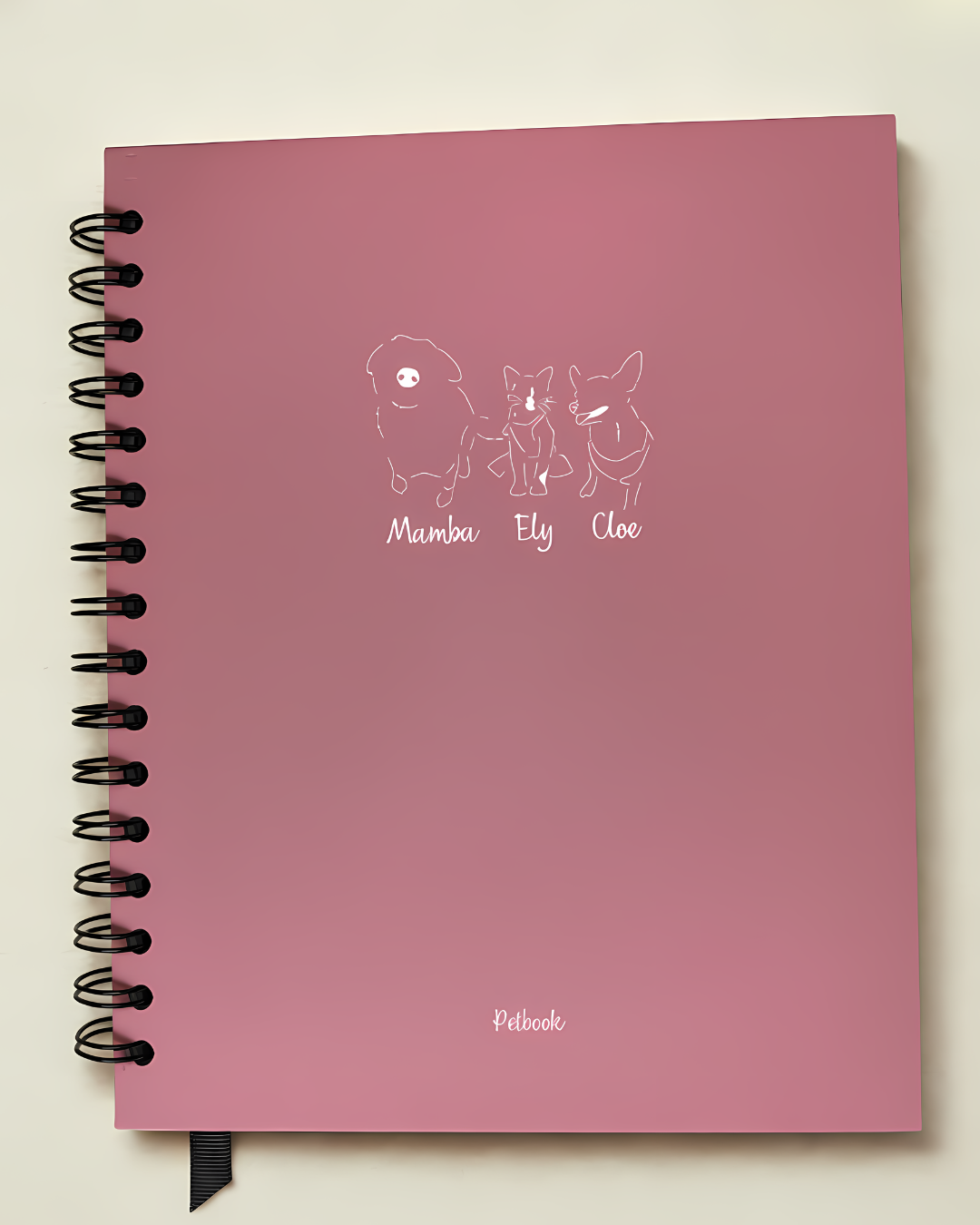 Libreta 3 mascotas