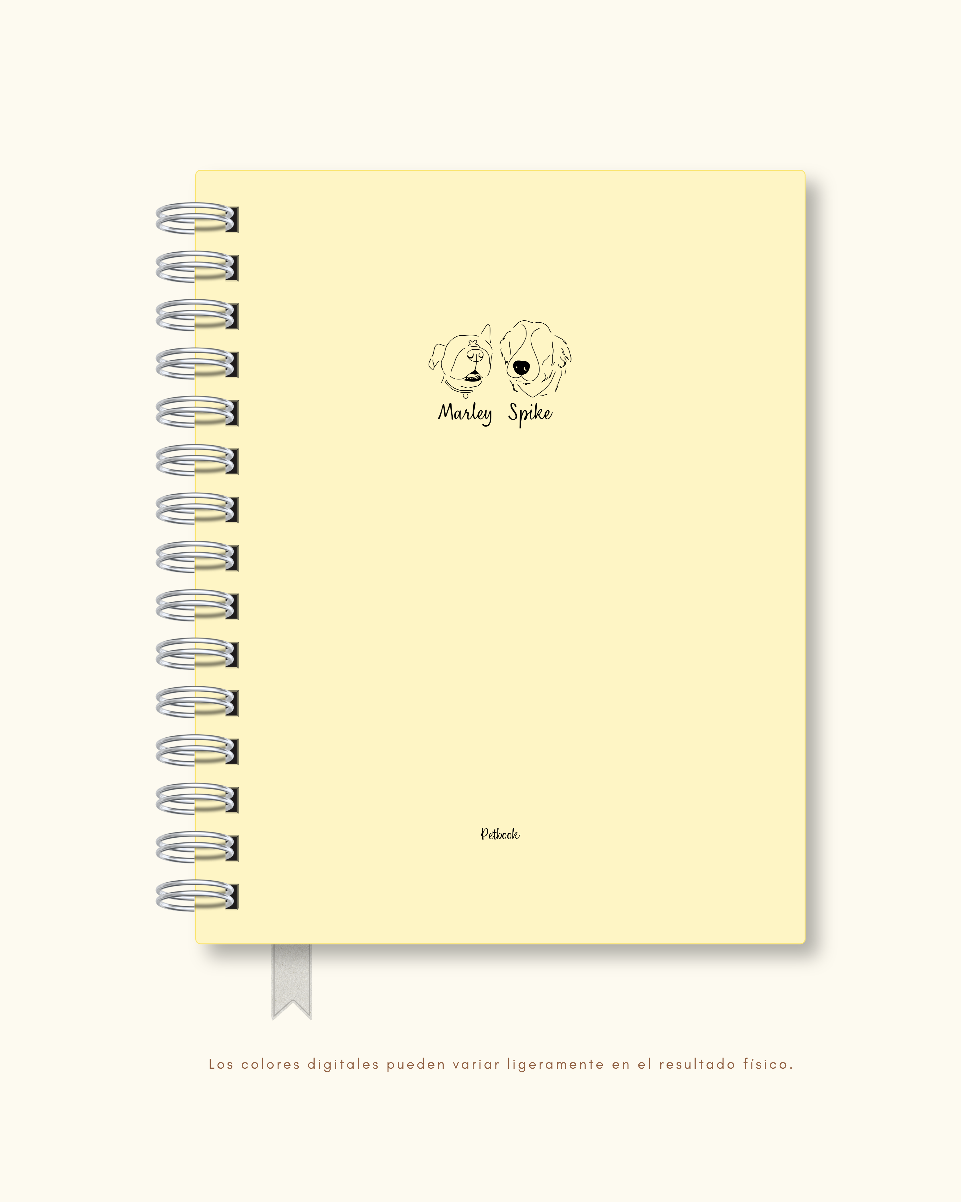Libreta 2 mascotas