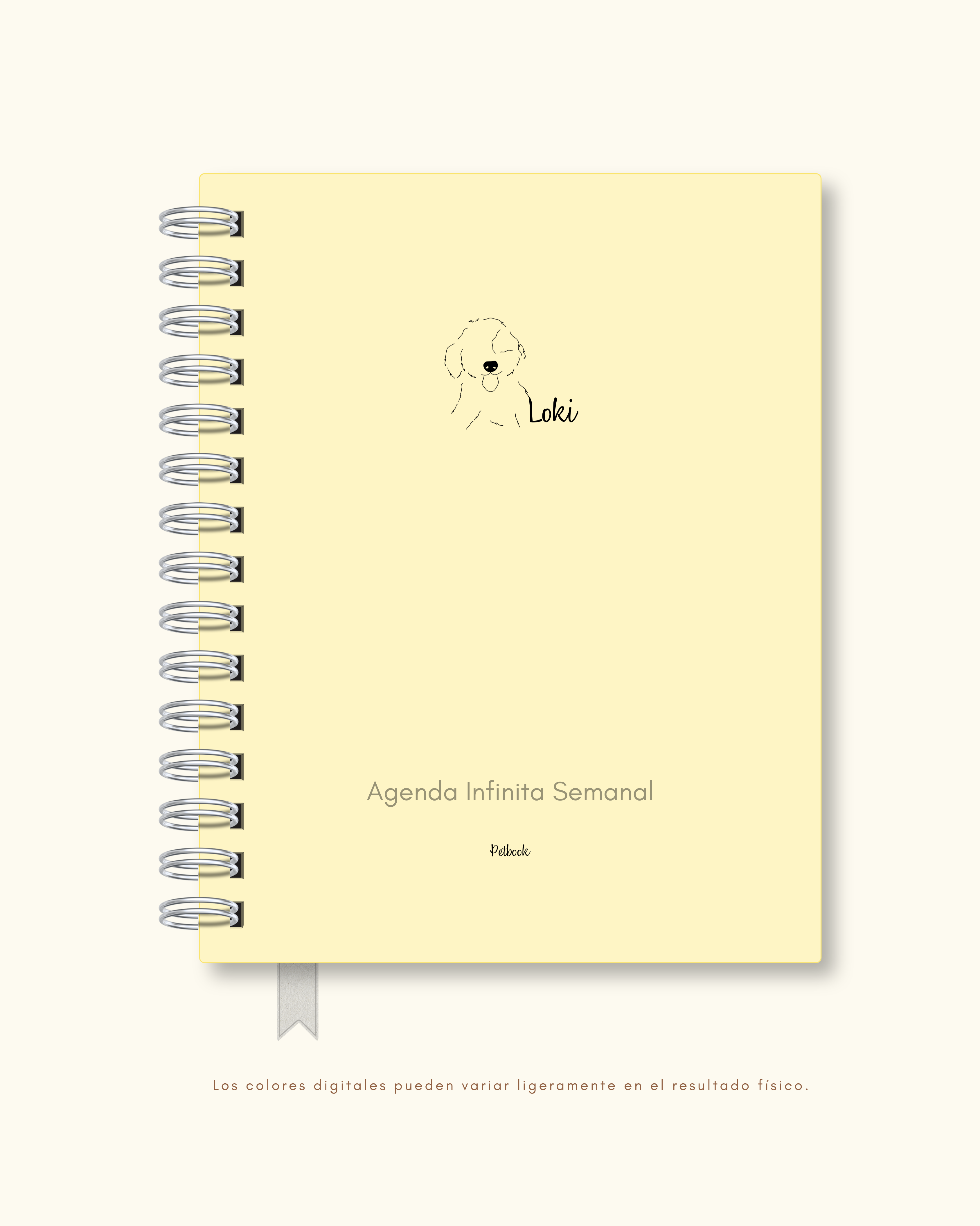 Agenda Infinita Semanal 1 mascota