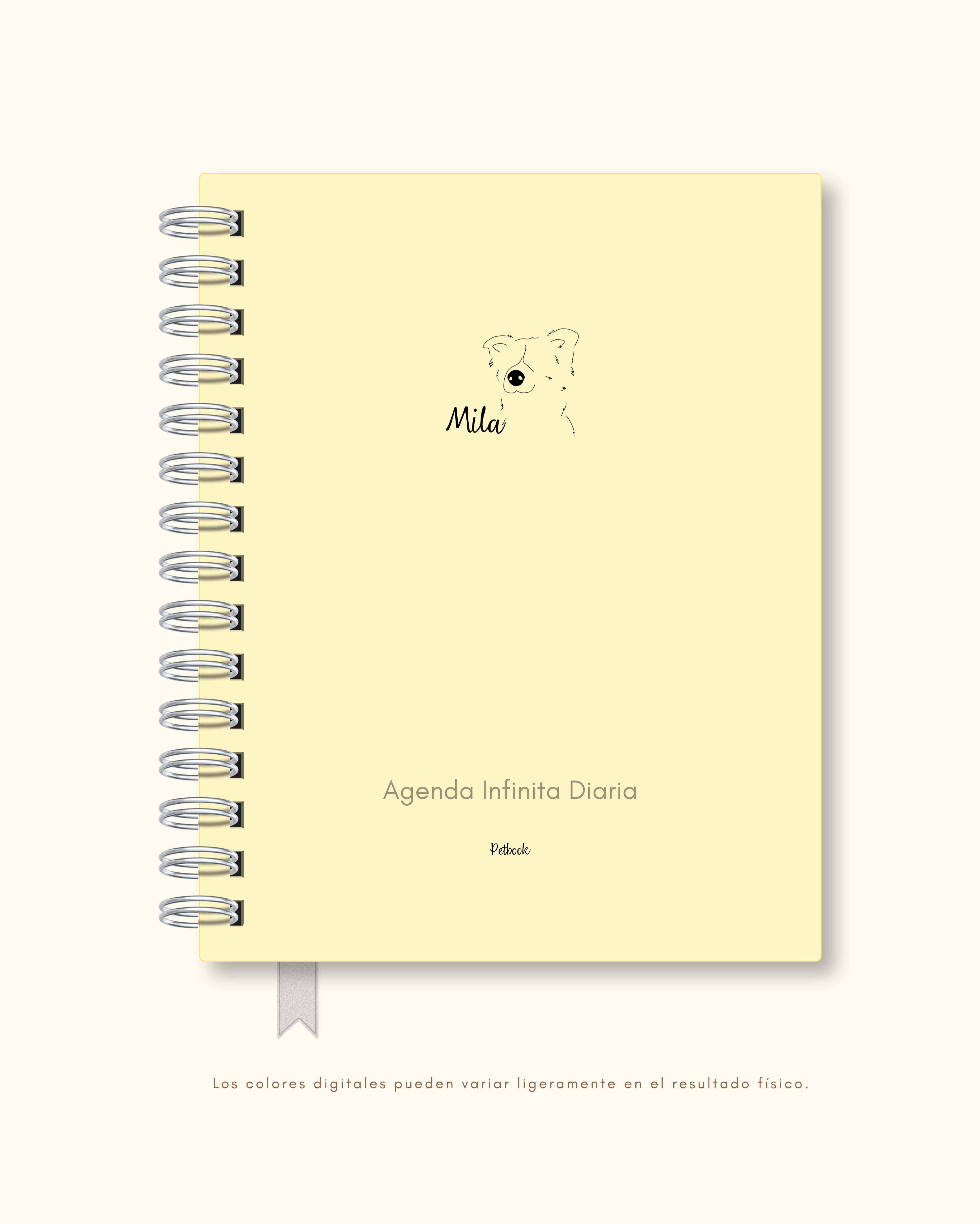 Agenda Infinita Diaria 1 mascota