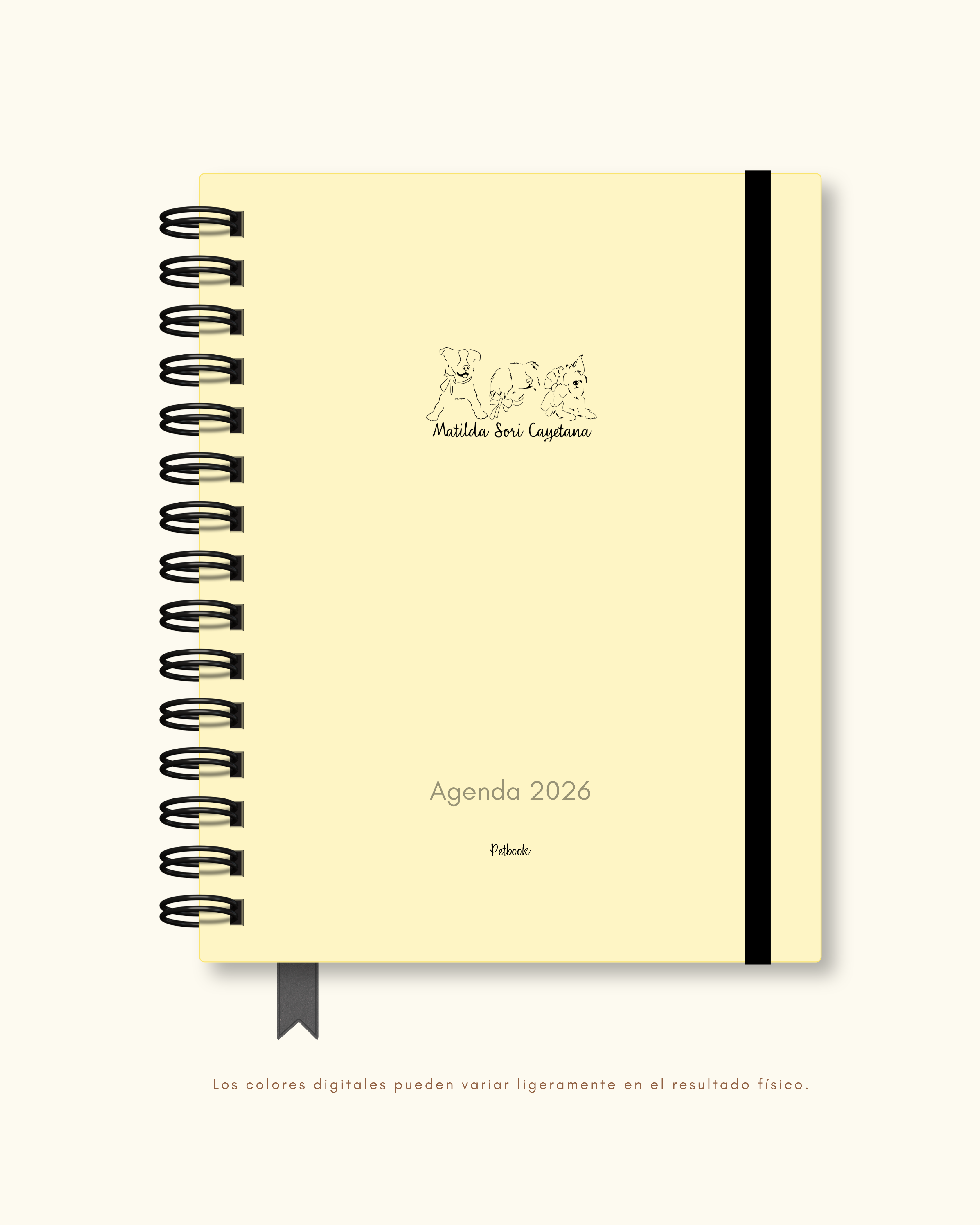Agenda 3 mascotas