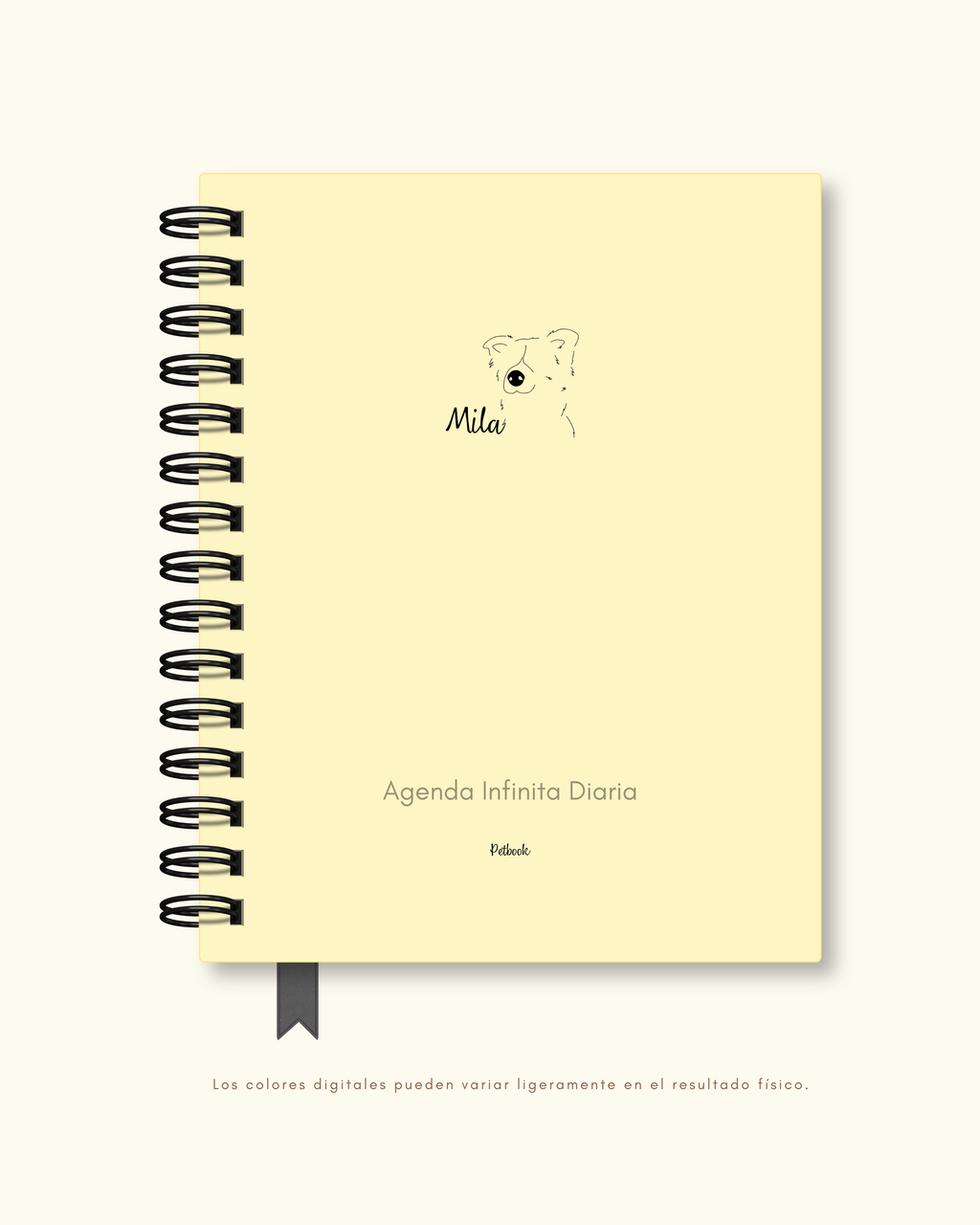 Agenda Infinita Diaria 1 mascota