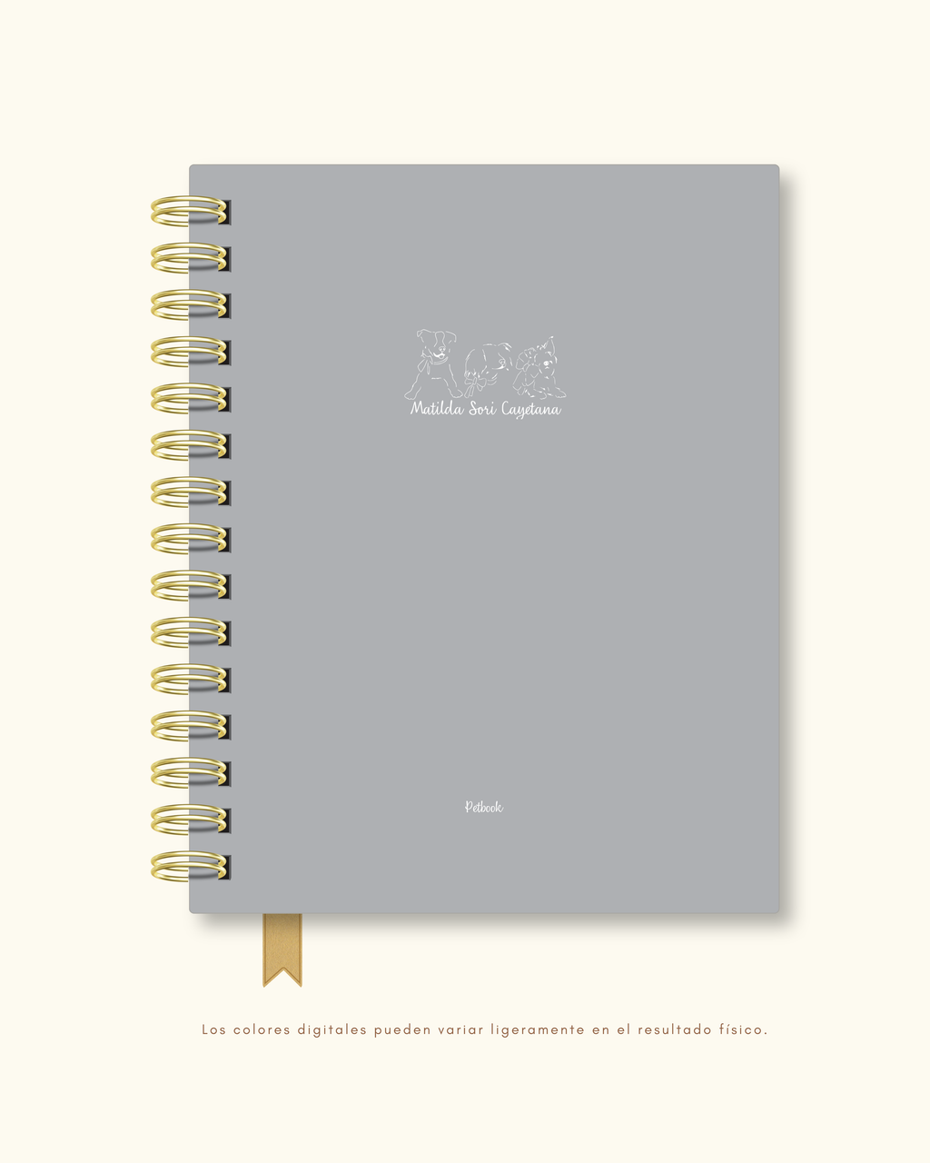 Libreta 3 mascotas