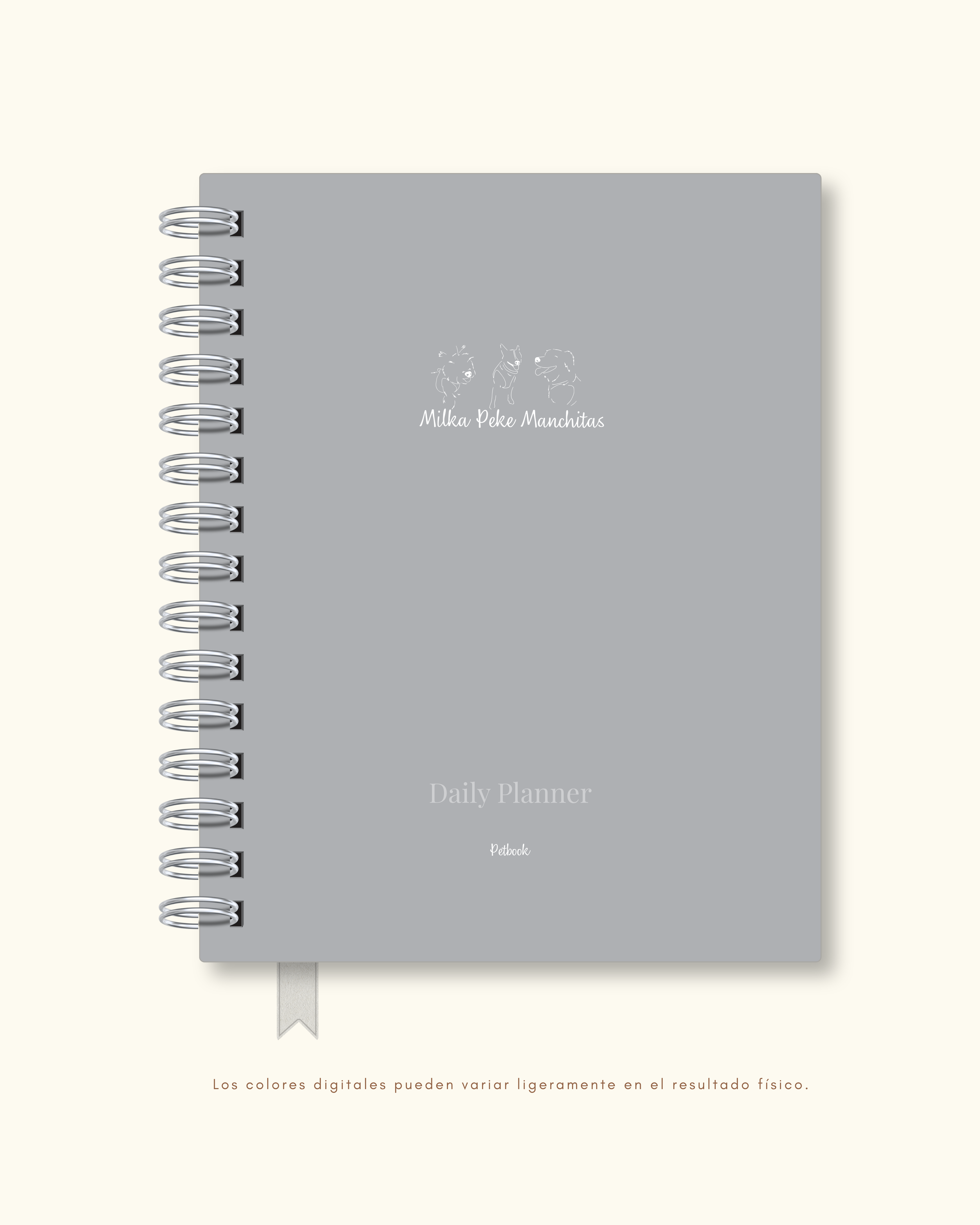 Daily Planner 3 mascotas