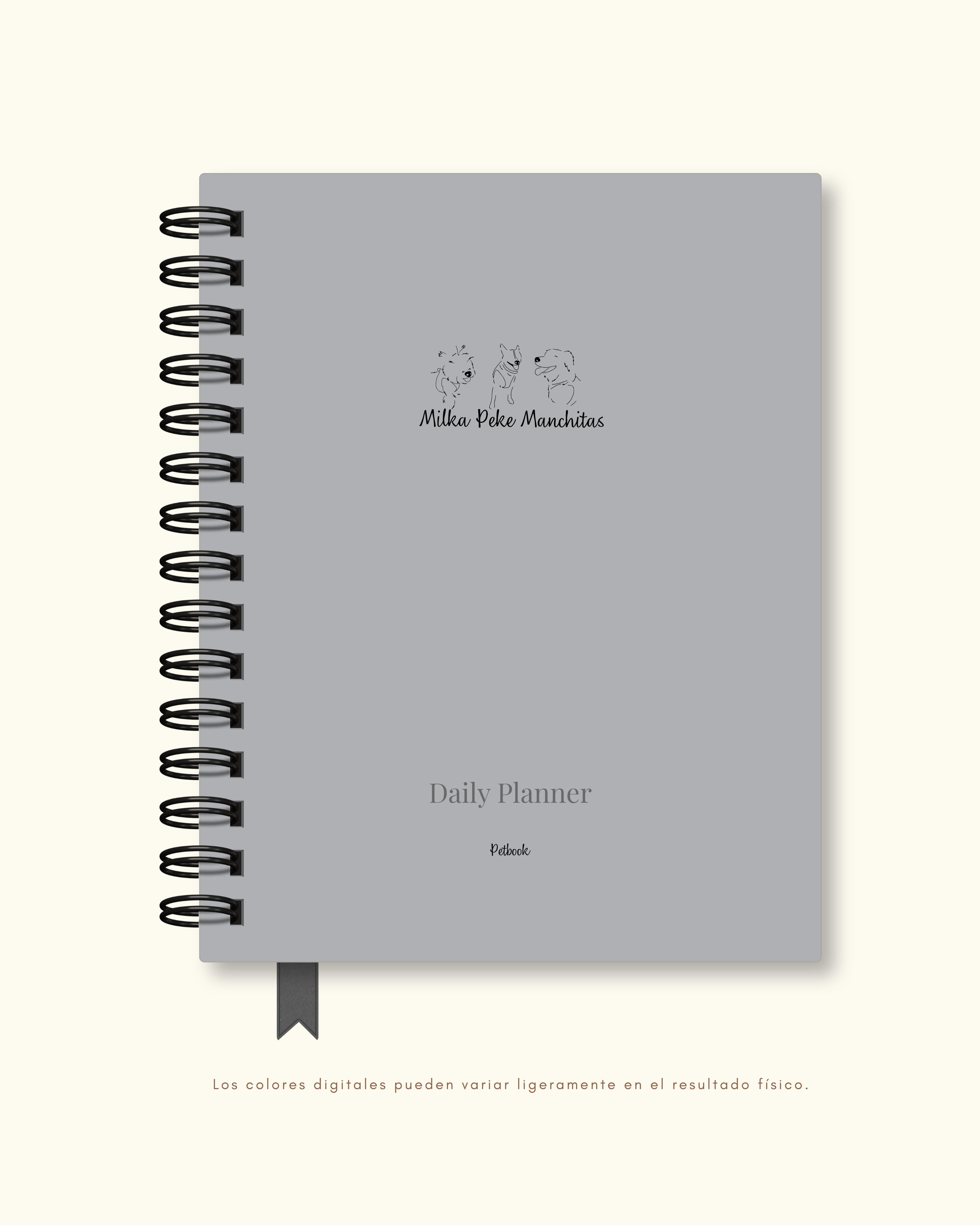 Daily Planner 3 mascotas