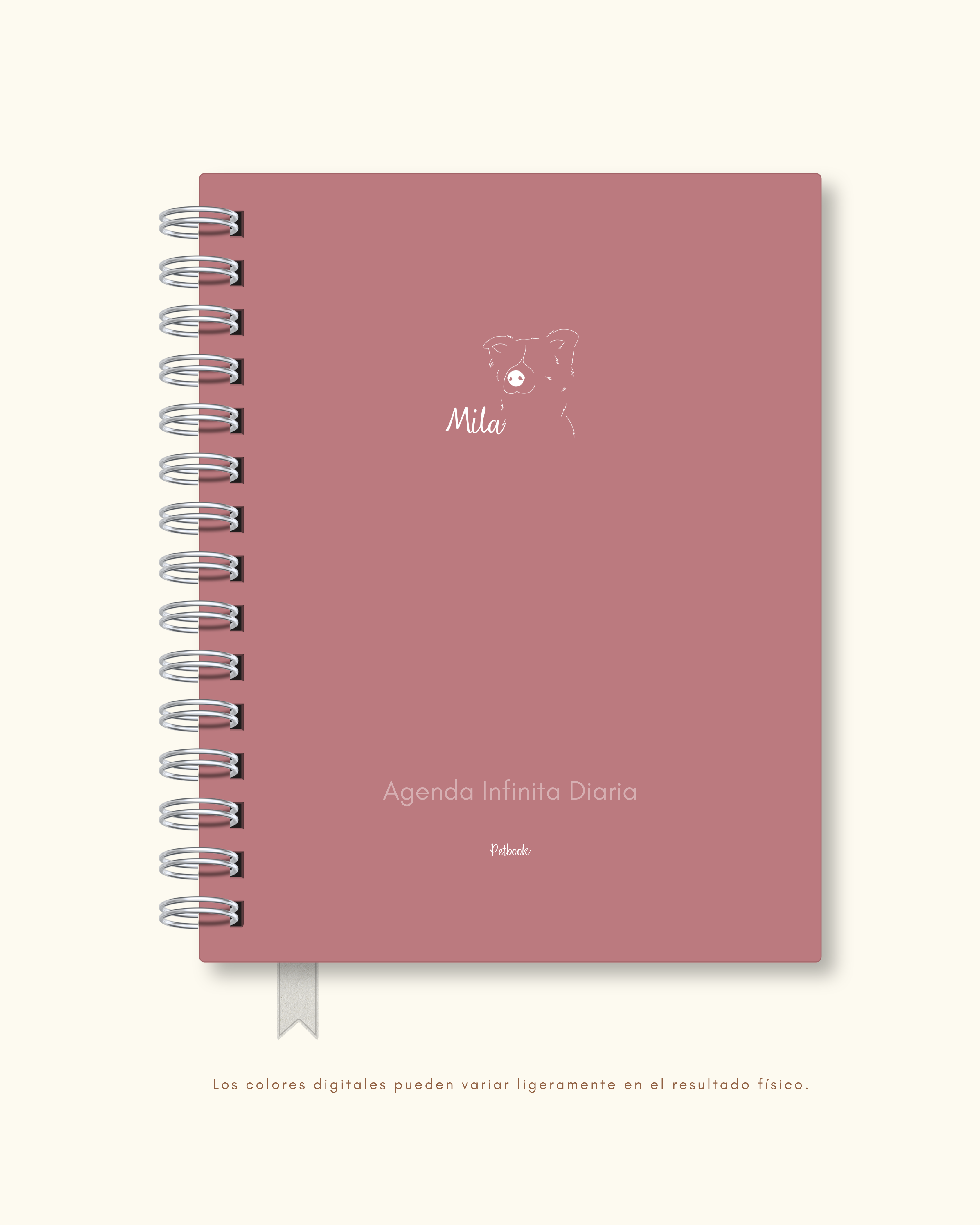 Agenda Infinita Diaria 1 mascota