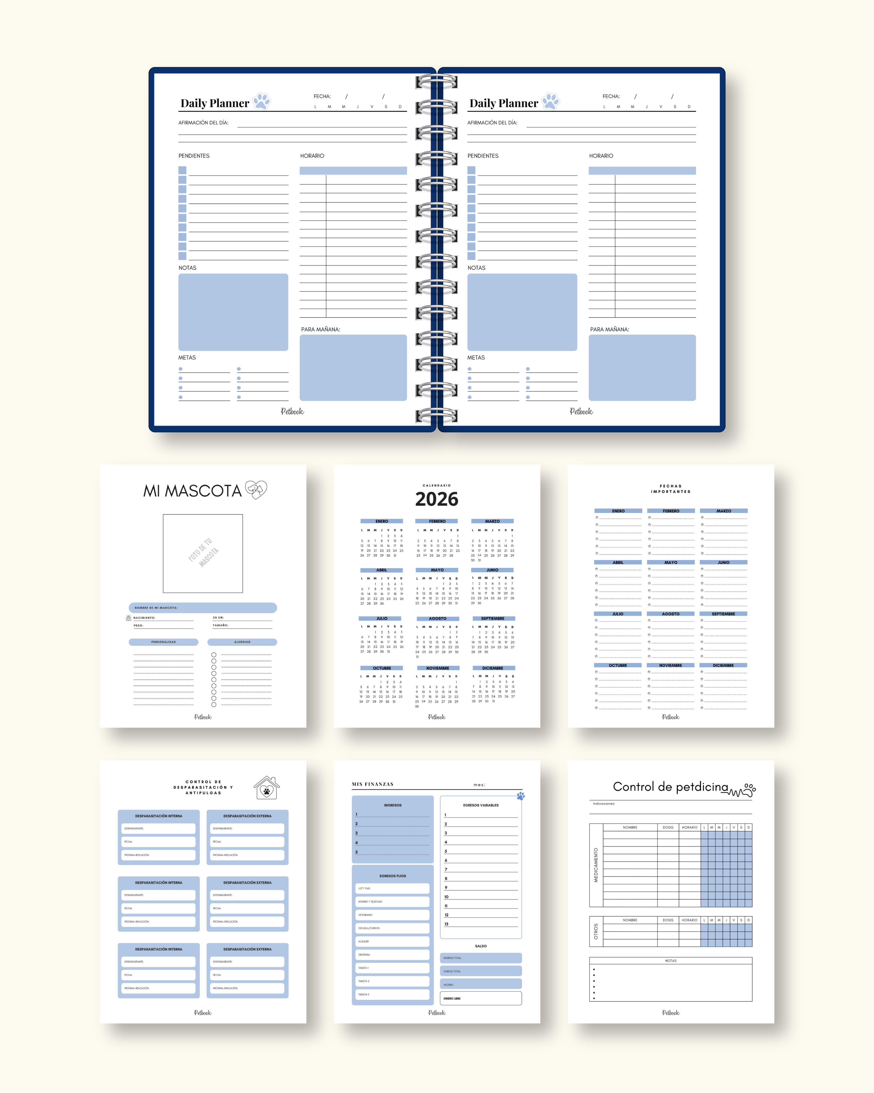 Daily Planner 1 mascota