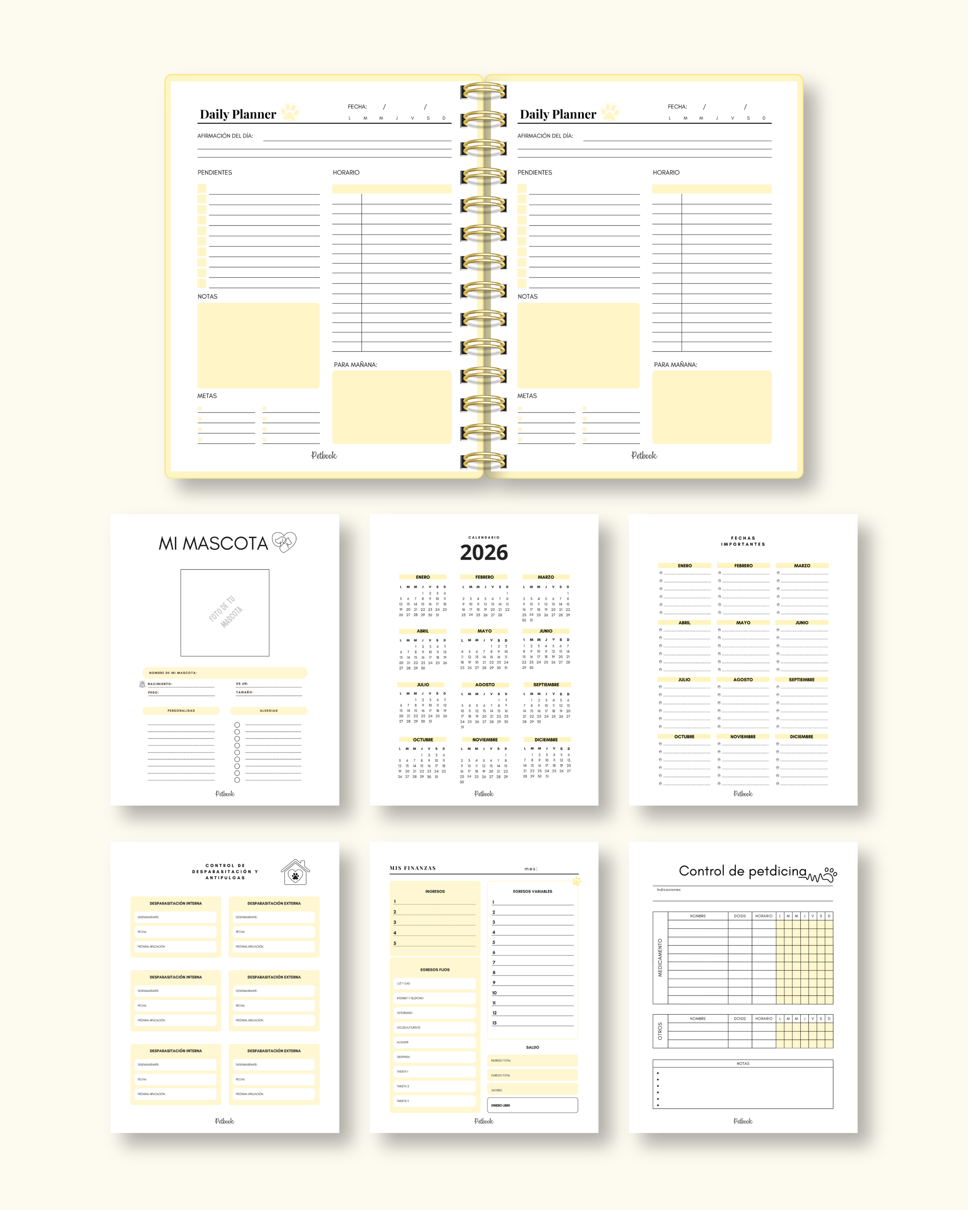 Daily Planner 1 mascota