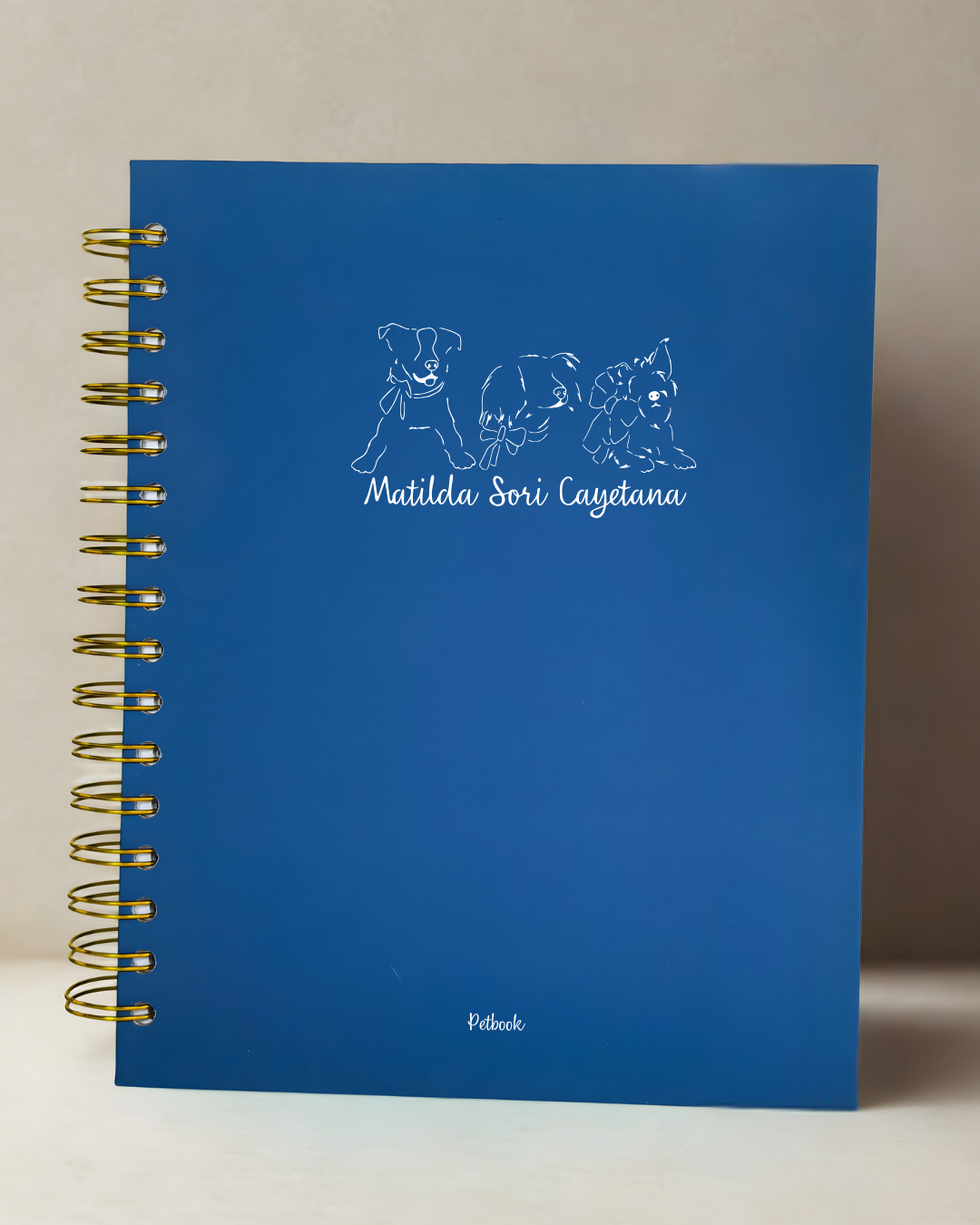 Libreta 3 mascotas