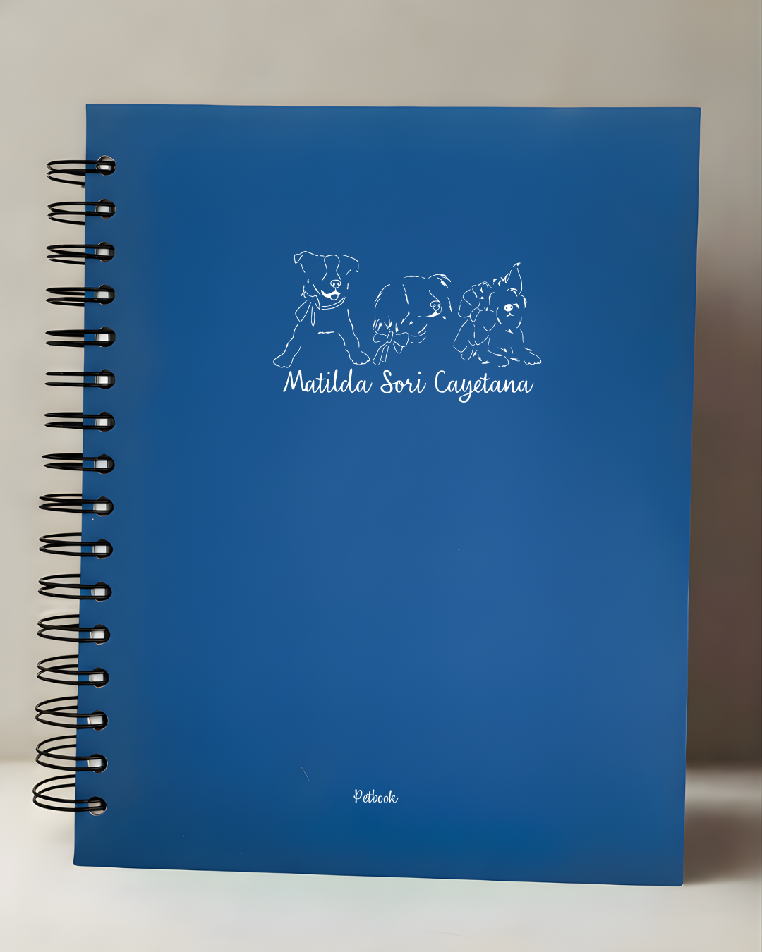 Libreta 3 mascotas