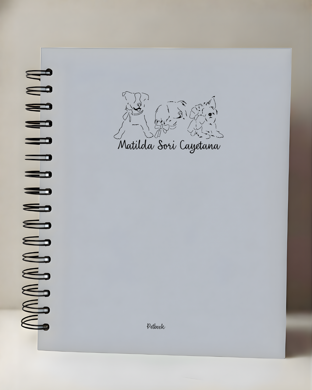 Libreta 3 mascotas