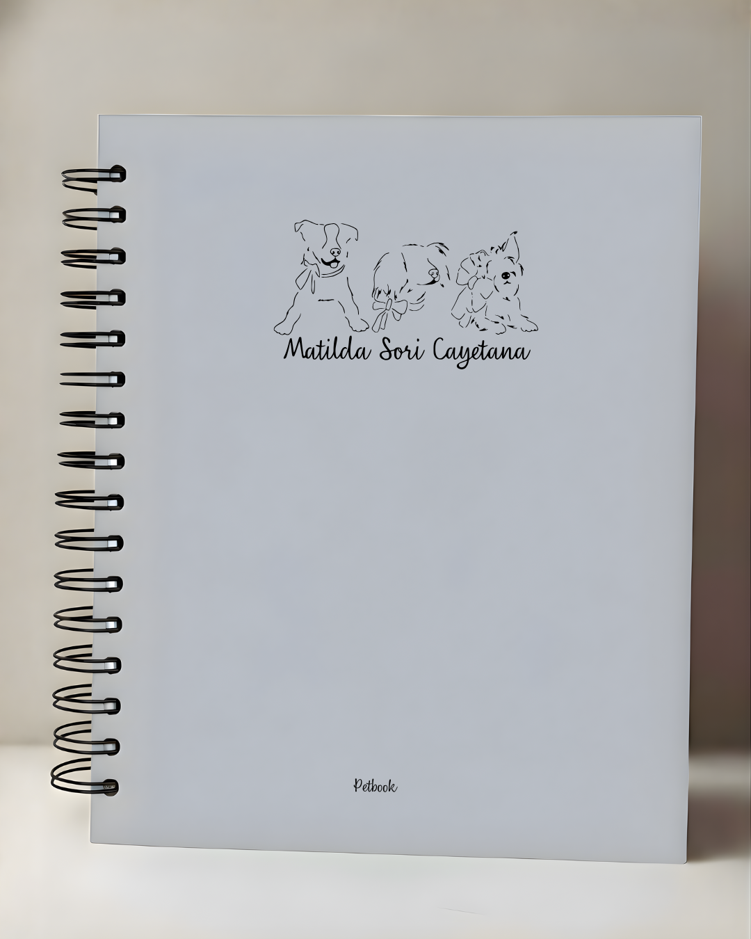 Libreta 3 mascotas
