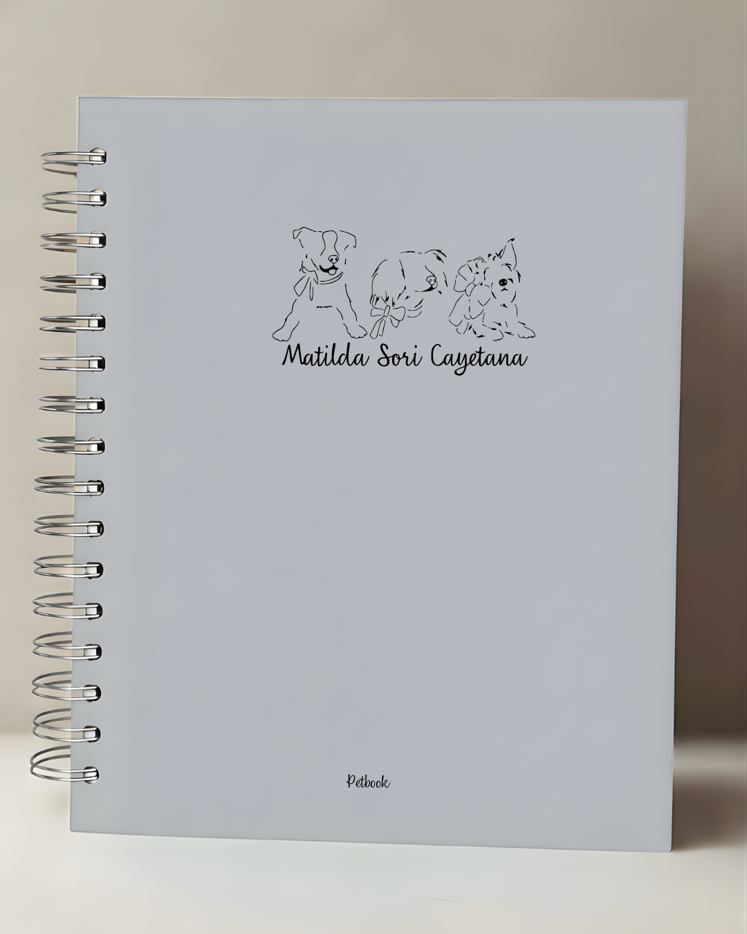 Libreta 3 mascotas