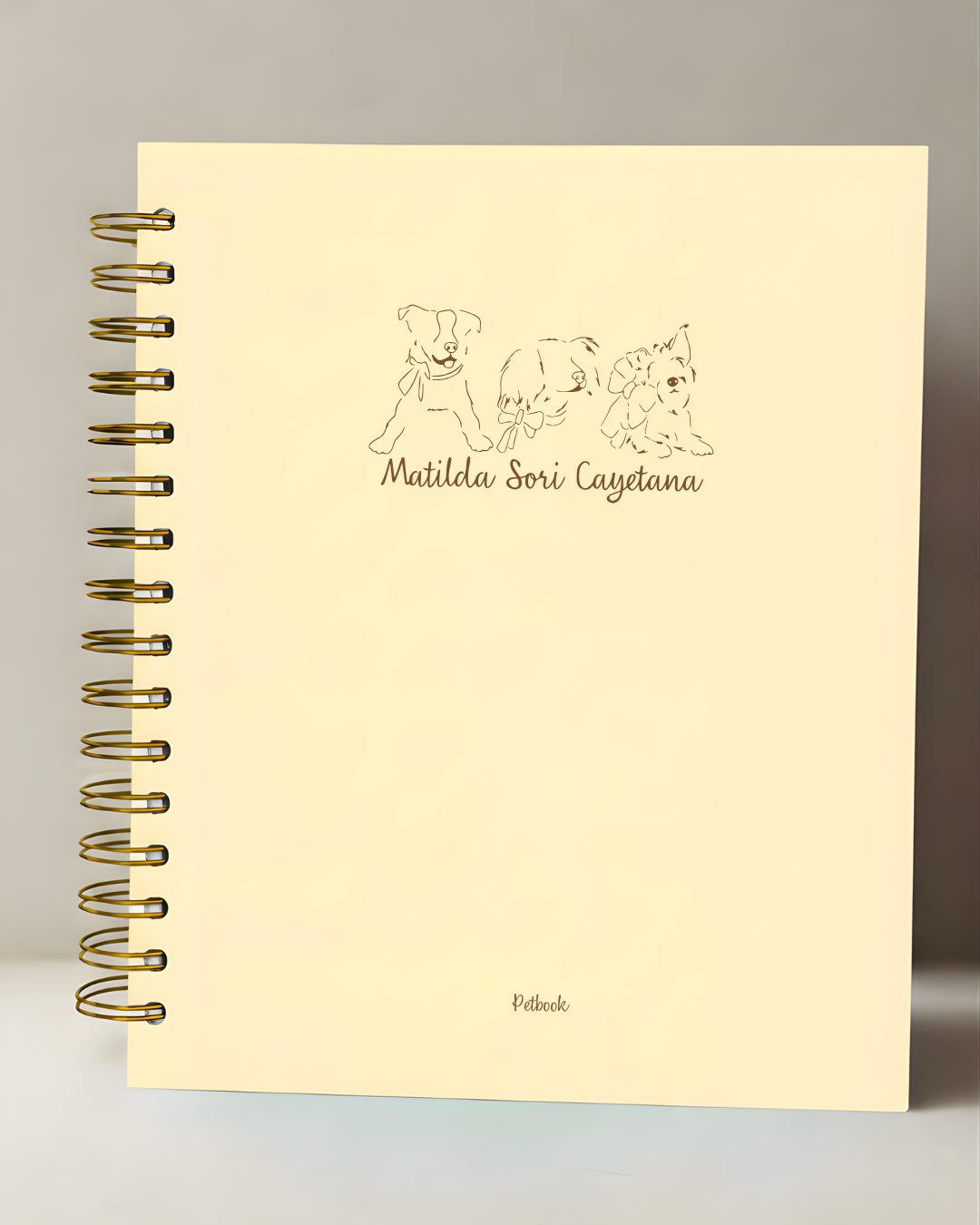 Libreta 3 mascotas