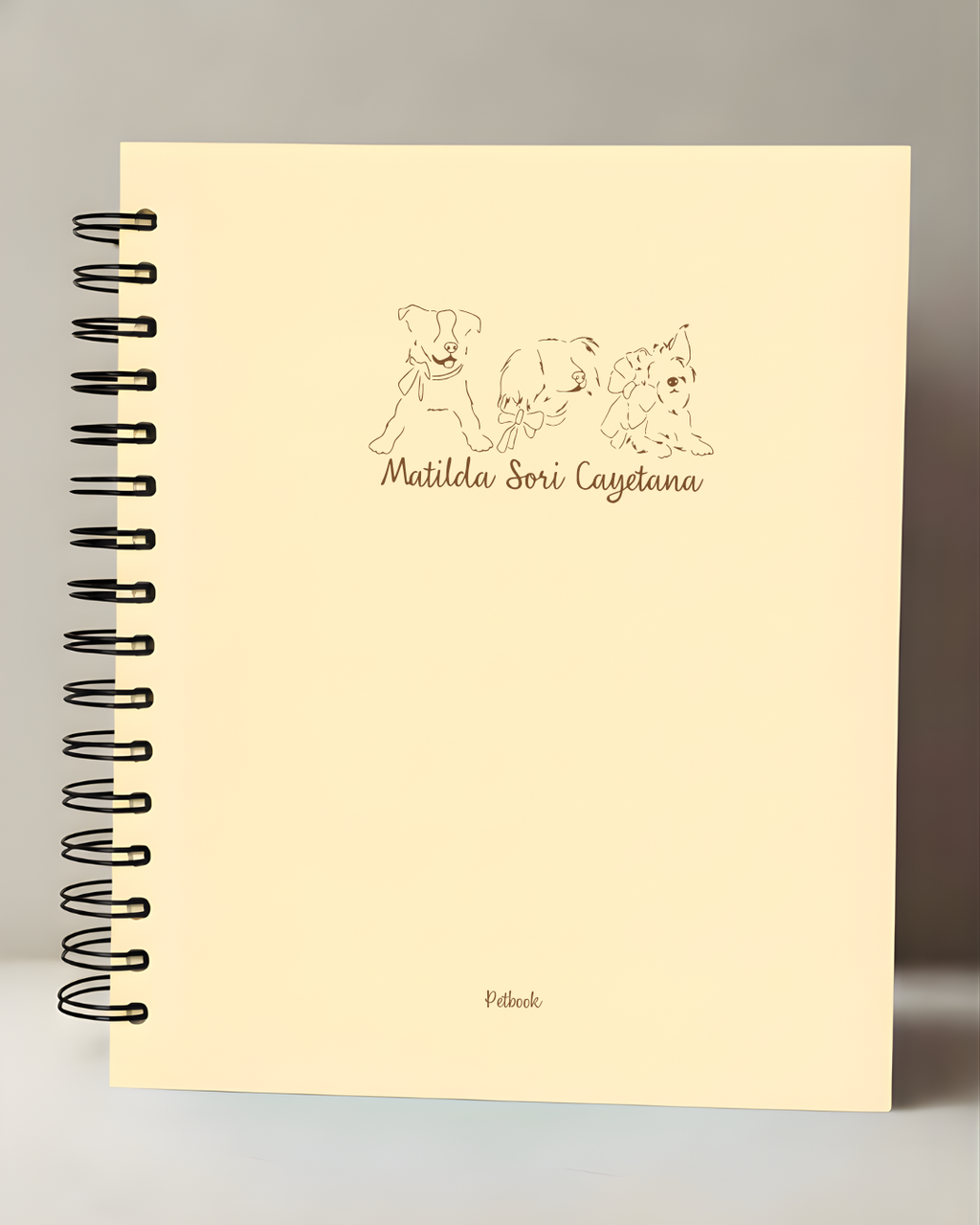 Libreta 3 mascotas