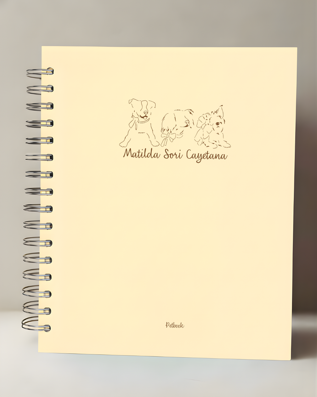 Libreta 3 mascotas