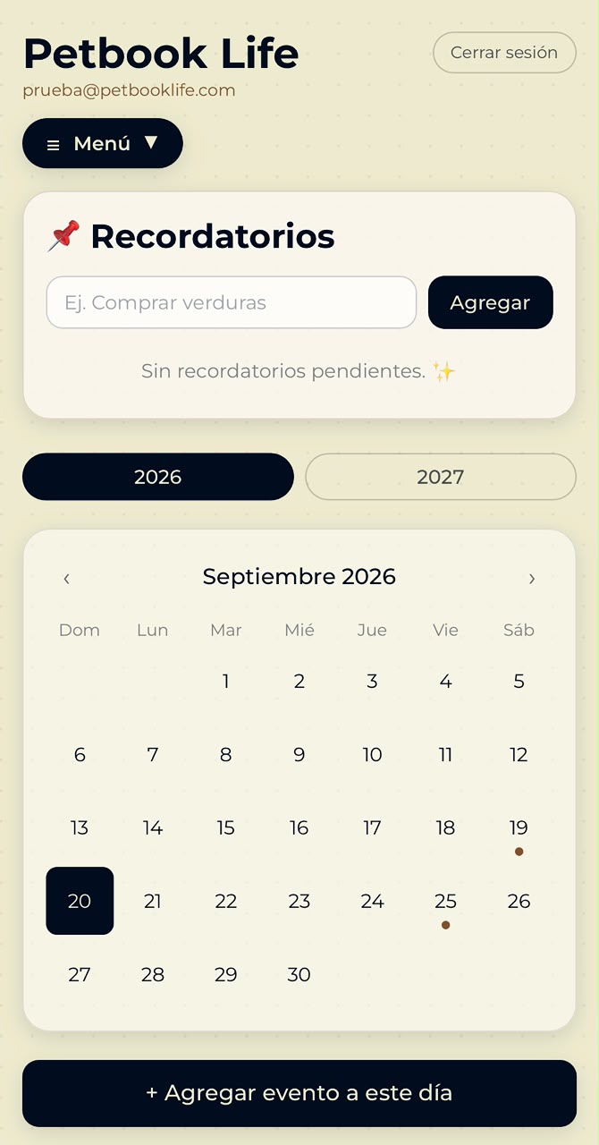 Membresia Anual Petbook Life